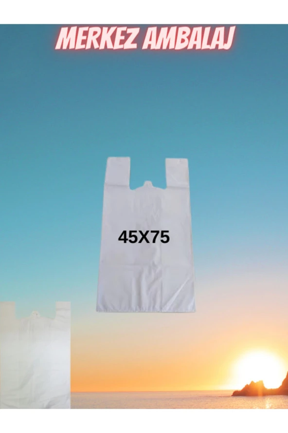 15 Adet 45x75 Ultra Kalın Kokusuz Et Taşıma Poşeti Kurban Poşeti (40-50 Kg Taşır) - 2