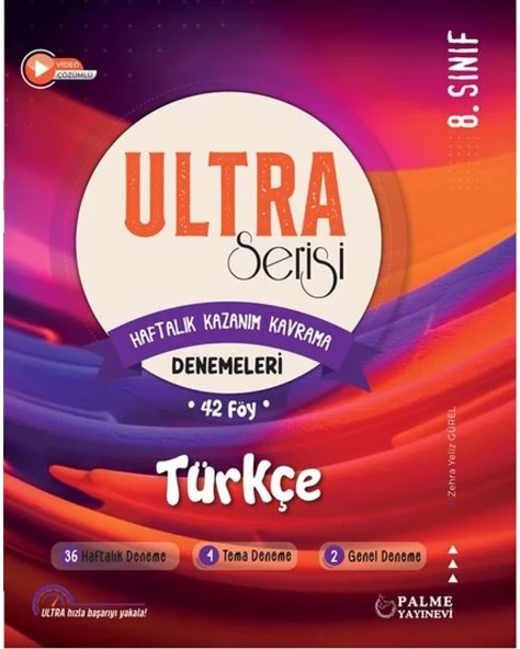 8.Sınıf Ultra Serisi Türkçe Denemeleri 42 Föy
