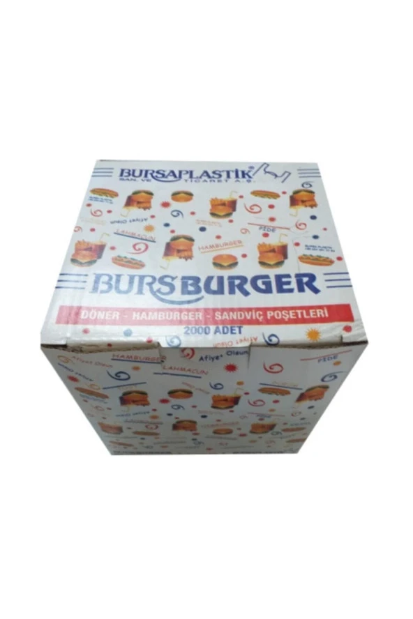 Bursburger Hamburger Posetı 2000 Lı