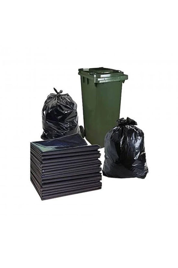 Dökme Siyah Poşet Battal Boy 45cm65cm 20 kg