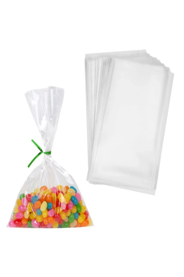 Kurabiye Poşeti 10x20 50 Adet Paketli