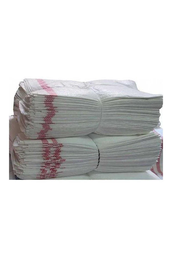 Baskısız Düz Beyaz Çuval İnşaat Moloz Çöp Çuvalı - 70 x 100 Cm. - 5 Adet