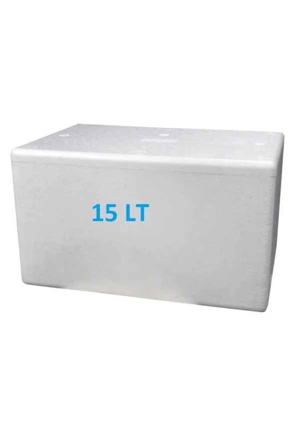 Strafor Köpük Kutu 15 Lt (içten: 27x27x21)