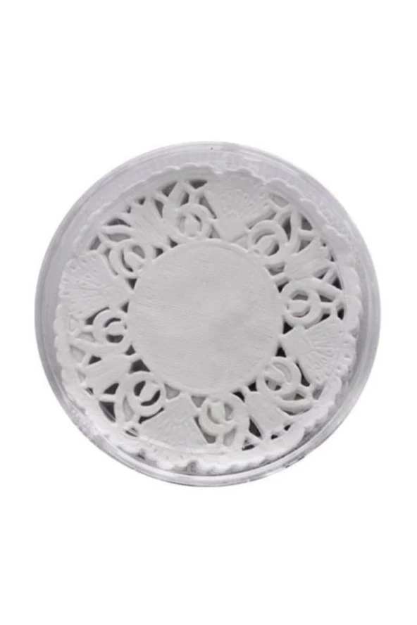 Kağıt Dantelli Çay Bardak Tabağı Altlığı 9 Cm - 500 Adet