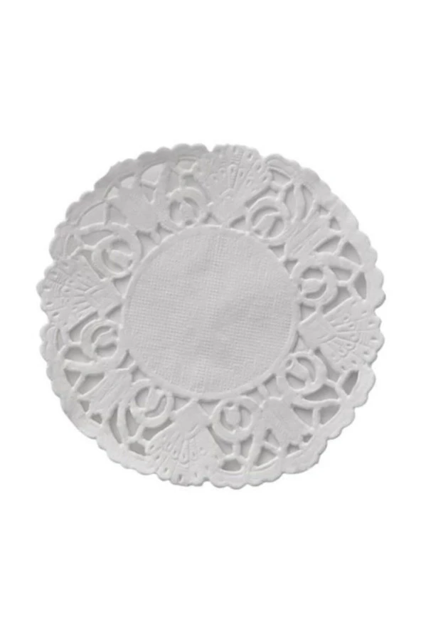 Kağıt Dantelli Çay Bardak Tabağı Altlığı 9 Cm - 500 Adet - 2