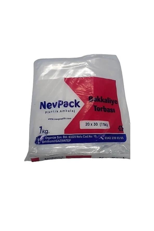 1 Kg Naylon Torba 20*30