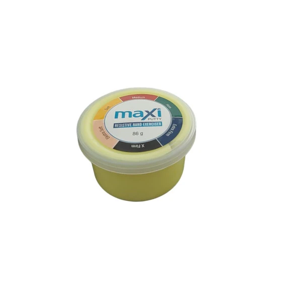 Maxi Putty El Egzersiz Hamuru 85 gr Sarı Renk (çok hafif)