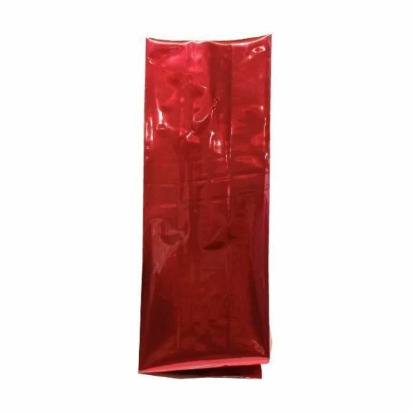 Kırmızı Alüminyum Yan Körüklü Torba 13x40+4 Cm 1000 Gr 1000 Adet - Resim 2