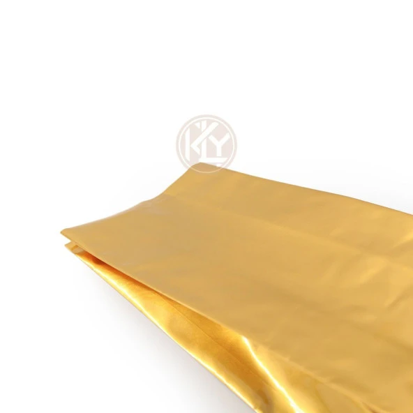 Gold Alüminyum Yan Körüklü Torba 13x40+4,5 Cm 1000 Gr 100 Adet - Resim 3