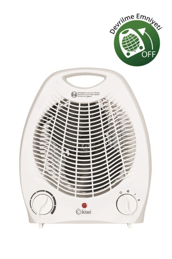 Kiwi 8415 Fanlı Isıtıcı Sıcak - Soğuk 2000w Termostatlı