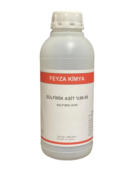 FEYZA KİMYA SÜLFÜRİK ASİT %96-98 (500 ML)