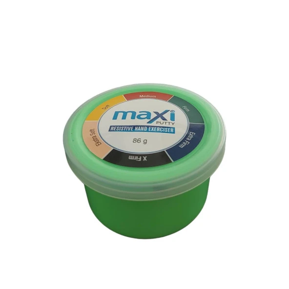 Maxi Putty El Egzersiz Hamuru 85 gr Yeşil Renk (orta)