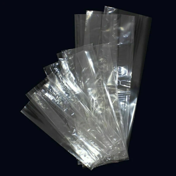 Şeffaf Yan Körüklü Torba 6x18+2 Cm 100 Gr (5 Kg) - 5