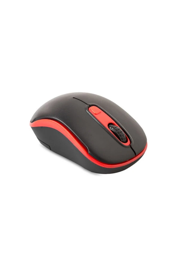 Usb Siyah-kırmızı 800-1200-1600dpi Kablosuz Mouse Sm-804