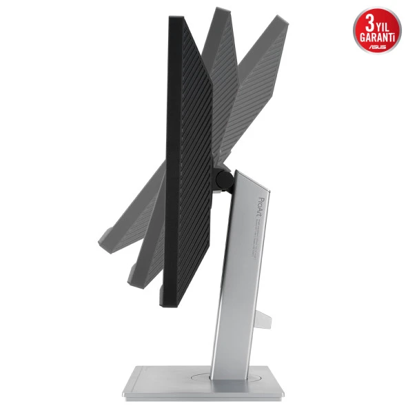 ASUS PA247CV ProArt 23.8" LED IPS 5ms 75hz 1920x1080 FullHD HDMI DP USB-C 4XUSB Multimedya (Vesa) Pivot Siyah-Gümüş Moni - Resim 4