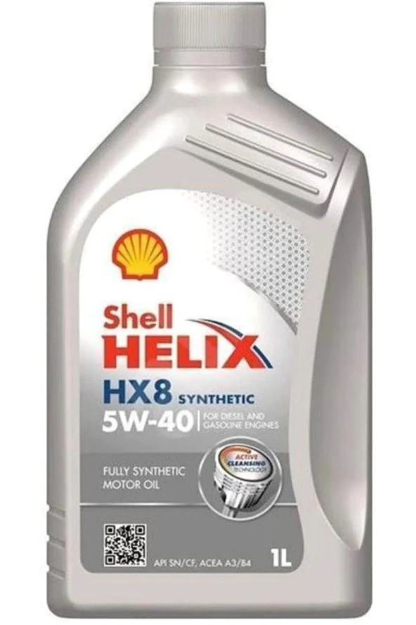 SHELL HELIX HX8 SYNTHETIC 5W40 1 LT