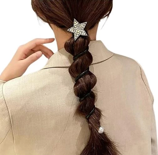 Taşlı Burgu Yay Makarna Toka - Resim 3