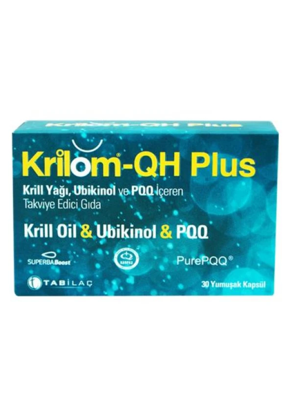 Tab Krilom QH Plus 30 Yumuşak Kapsül