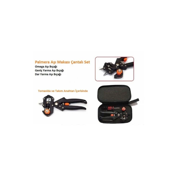 Palmera Aşı Makası Aşı Makinesi Çantalı Set Pa01 - 2