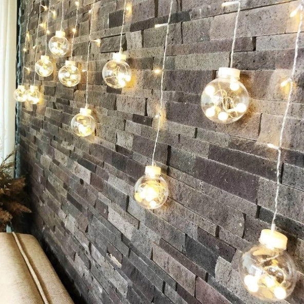 GÜN IŞIĞI SALKIM LED IŞIK BÜYÜK TOP SALKIM IŞIK TOP LED IŞIK YILBAŞI IŞIĞI YILBAŞI SÜSLEME IŞIĞI ürün görseli