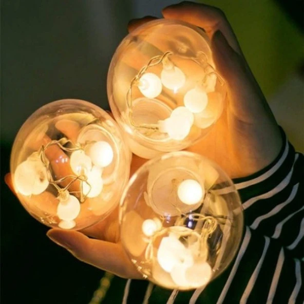 GÜN IŞIĞI SALKIM LED IŞIK BÜYÜK TOP SALKIM IŞIK TOP LED IŞIK YILBAŞI IŞIĞI YILBAŞI SÜSLEME IŞIĞI - Resim 2