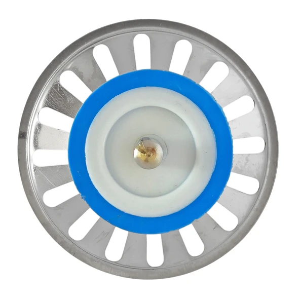 Aletçantam Çöpmak Mutfak lavabo Sifon Gider Metal Tıpa Süzgeci 8cm - 5