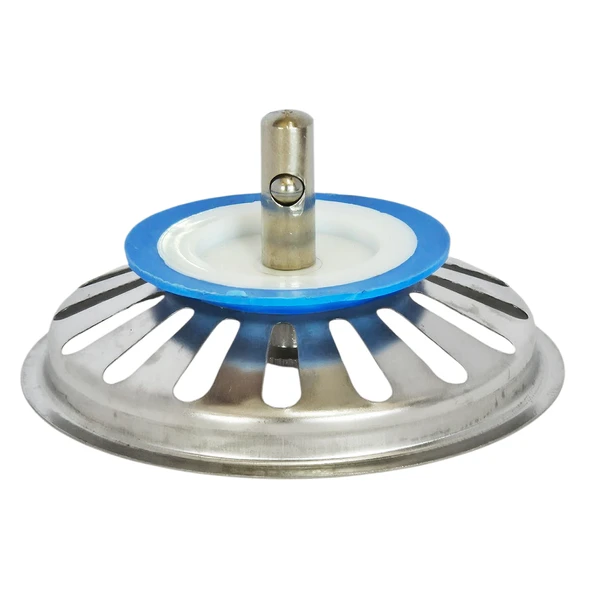 Aletçantam Çöpmak Mutfak lavabo Sifon Gider Metal Tıpa Süzgeci 8cm - 4