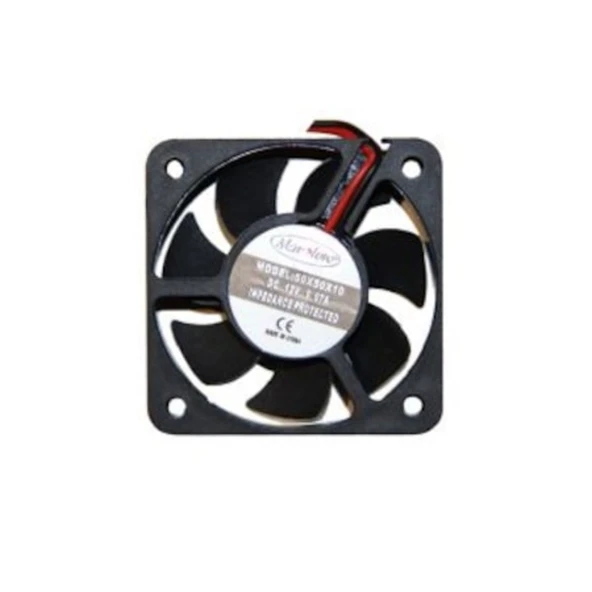 50x50x10 12 Volt DC Aksiyel Fan 5010 12V Kare Fan 3D Printer Fanı - 1