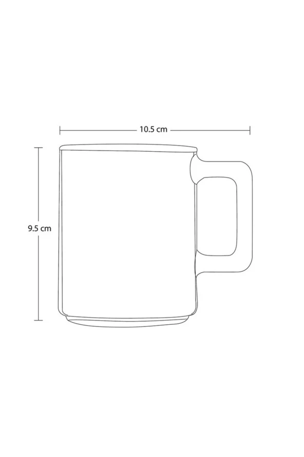 Timeless 6 Adet Cam Kupa 250cc - Resim 3