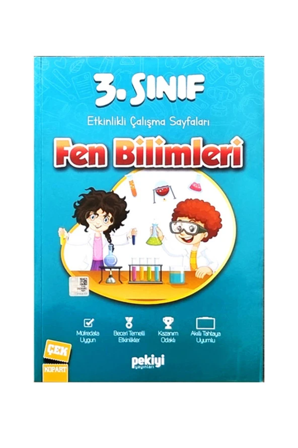 3.SINIF ETKİNLİKLİ ÇALIŞMA SETİ 5 Kitap Toplam 767 Sayfa - 5