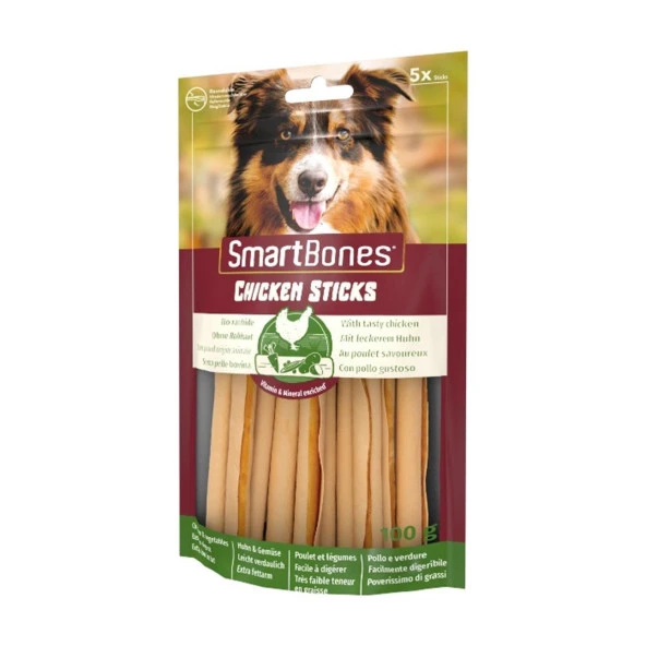SmartBones Tavuklu Çubuklar 5'li 100gr