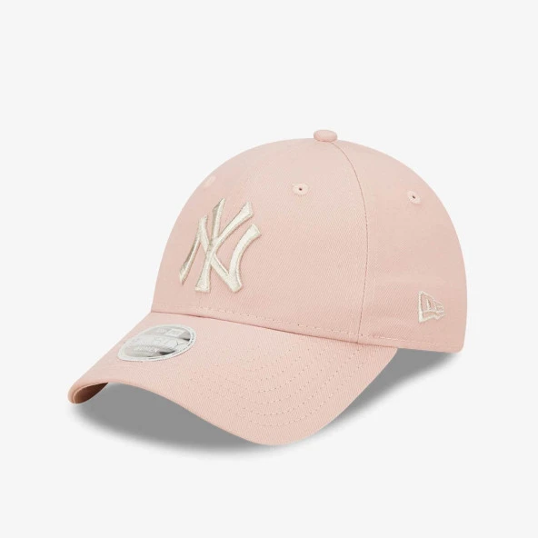 New Era 60357983 Metallic Logo 9Forty Neyyan Kadın Pembe Şapka