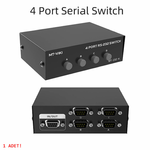 MT-VIKI 4 Port RS232 Switch MT-223-4