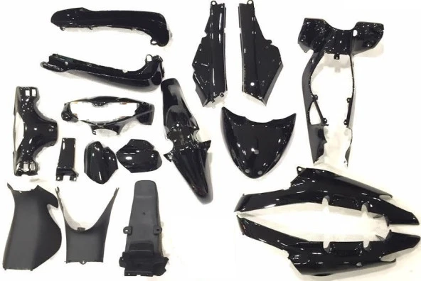 Mondial 110 ft Kaporta seti Siyah komple ürün görseli