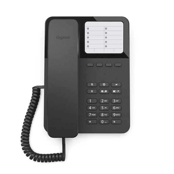 Gigaset DESK 400 Siyah Masaüstü Telefon - 3