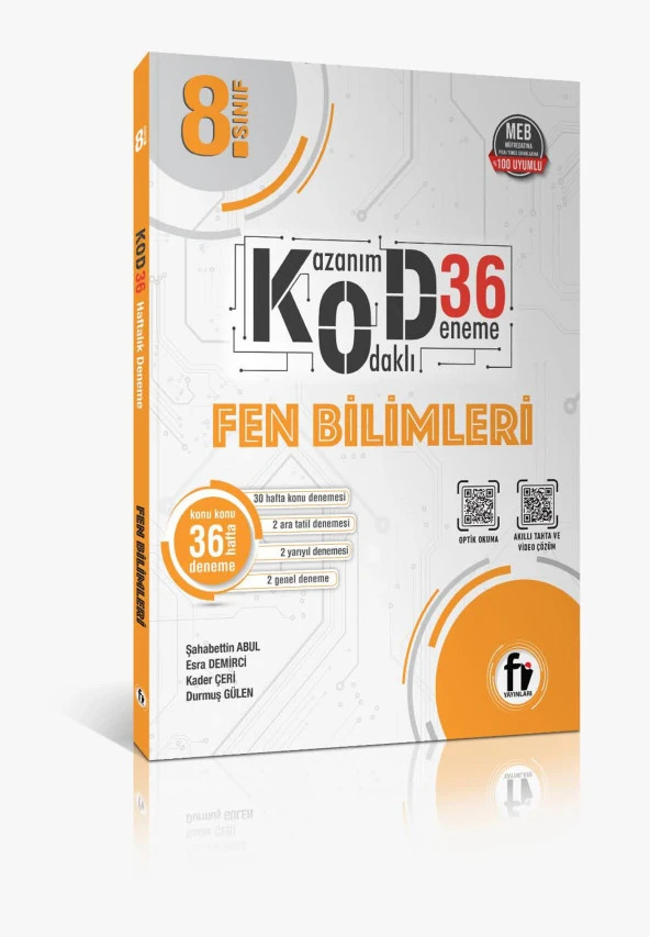Fi 8.Sınıf Kod 36 Fen Bilimleri Deneme