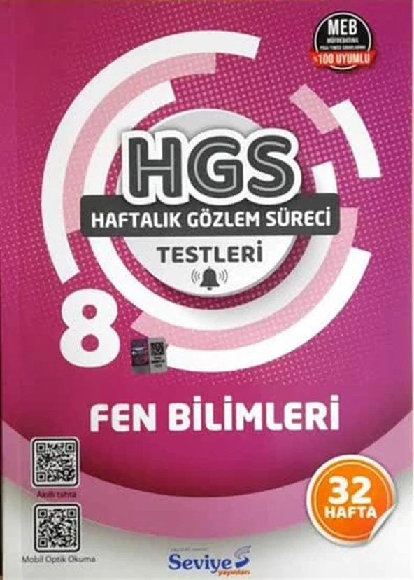 Seviye 8.Sınıf Fen Bilimleri HGS Testi