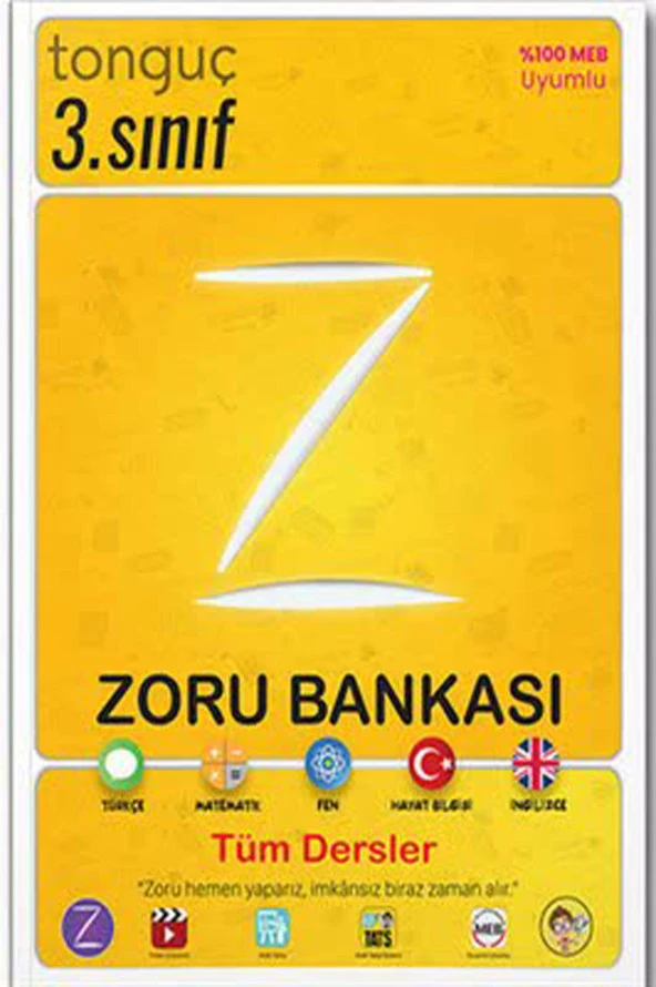 Tonguç 3. Sınıf Tüm Dersler Zoru Bankası