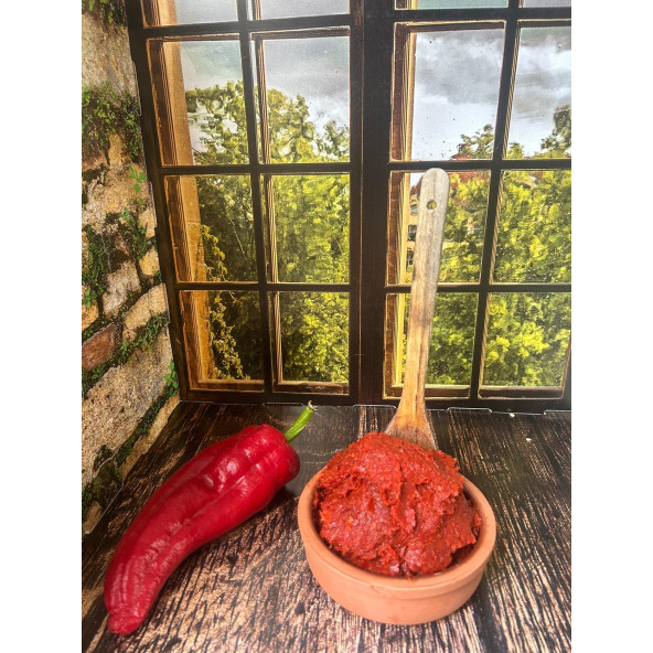 HATAY Tatlı Biber Salçası (Köy Yapımı) 1 KG