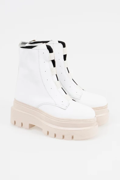 Kadın Lastik Bağ Detaylı Bot Kalın Platform Tabanlı Günlük Bot - 2