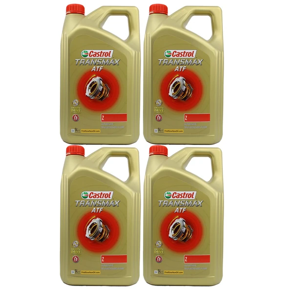 Castrol Transmax Z 5 Lt Sentetik Otomatik Şanzıman Yağı (4 Adet)
