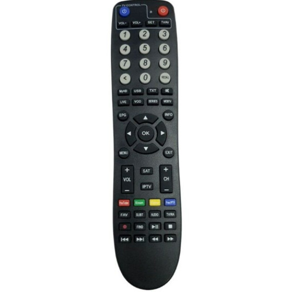 Dreamstar Master IPTV HD Uydu Kumandası, Wellbox KS1 Lınux Tabanlı Hd Android Tv, Linux Ip Tv Hd Uydu Alıcısı Kumandası