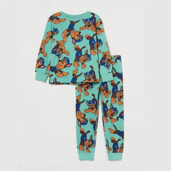 Paw Patrol Mevsimlik Erkek Çocuk Pijama Takım