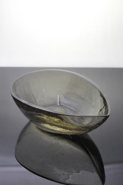 Paşabahçe El İmalatı Kristal Kabarcık Detaylı Damla Model Kase 1 Adet 20918 - Resim 2