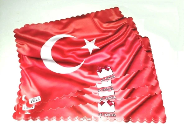 Karne Kabı Türk Bayraklı - Karne Kabı