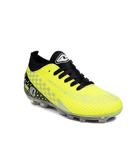 Lion 2022 Sarı Siyah Şeffaf Taban Çocuk Krampon - 3