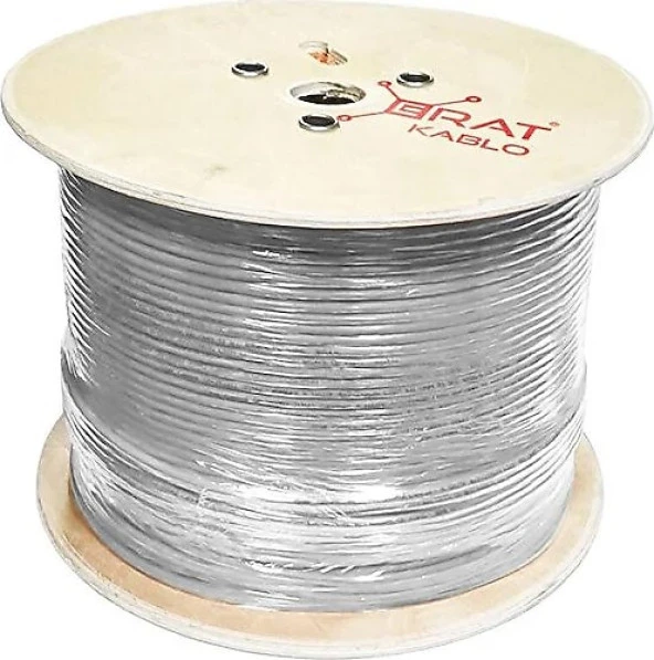 ERAT  EDC-250C6ULHG-500 500MT U/UTP CAT6 LS0H - HELOJEN FREE GRI 250MHZ 23AWG 100 BAKIR