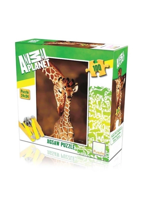 Hayal Sepeti Puzzle Zürafa Puzzle 100 Parça 24X34Cm Jigsaw Puzzle