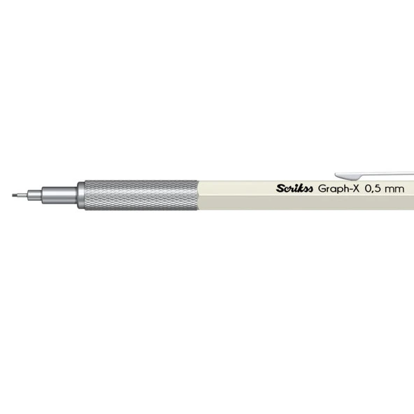 Scrikss Graph-X Metal Color Versatil 0,5 mm Beyaz - 7