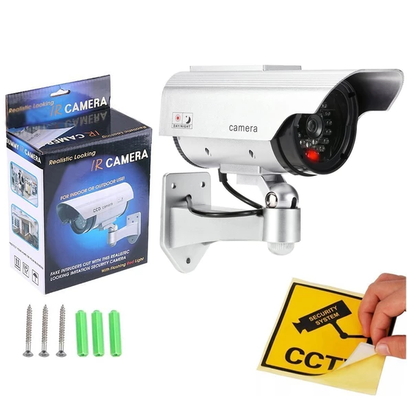 POWERMASTER PM-11A KIRMIZI LEDLİ BULLET MAKET KAMERA - 4
